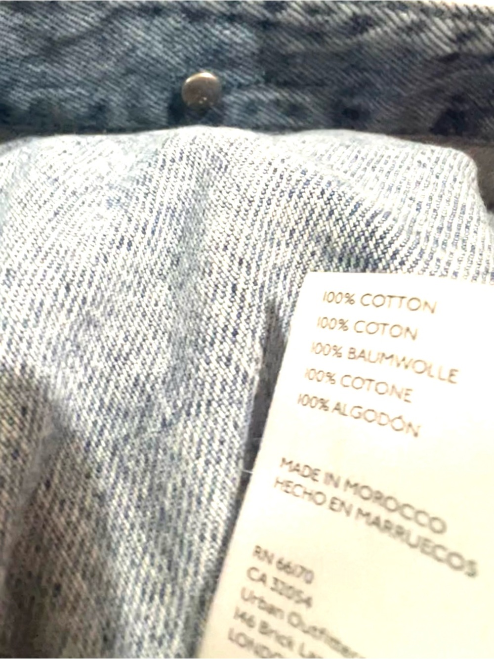 Free People We the Free Marci denim coverall Size L - Picture 8 of 8